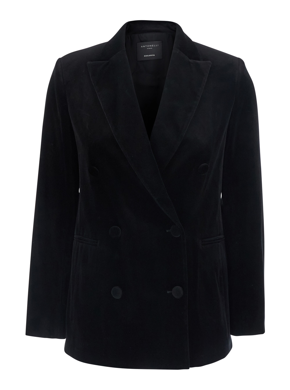 안토넬리 GALBUSERA Notched Lapels suit 자켓 여성 블랙 26FW P3182R682B999