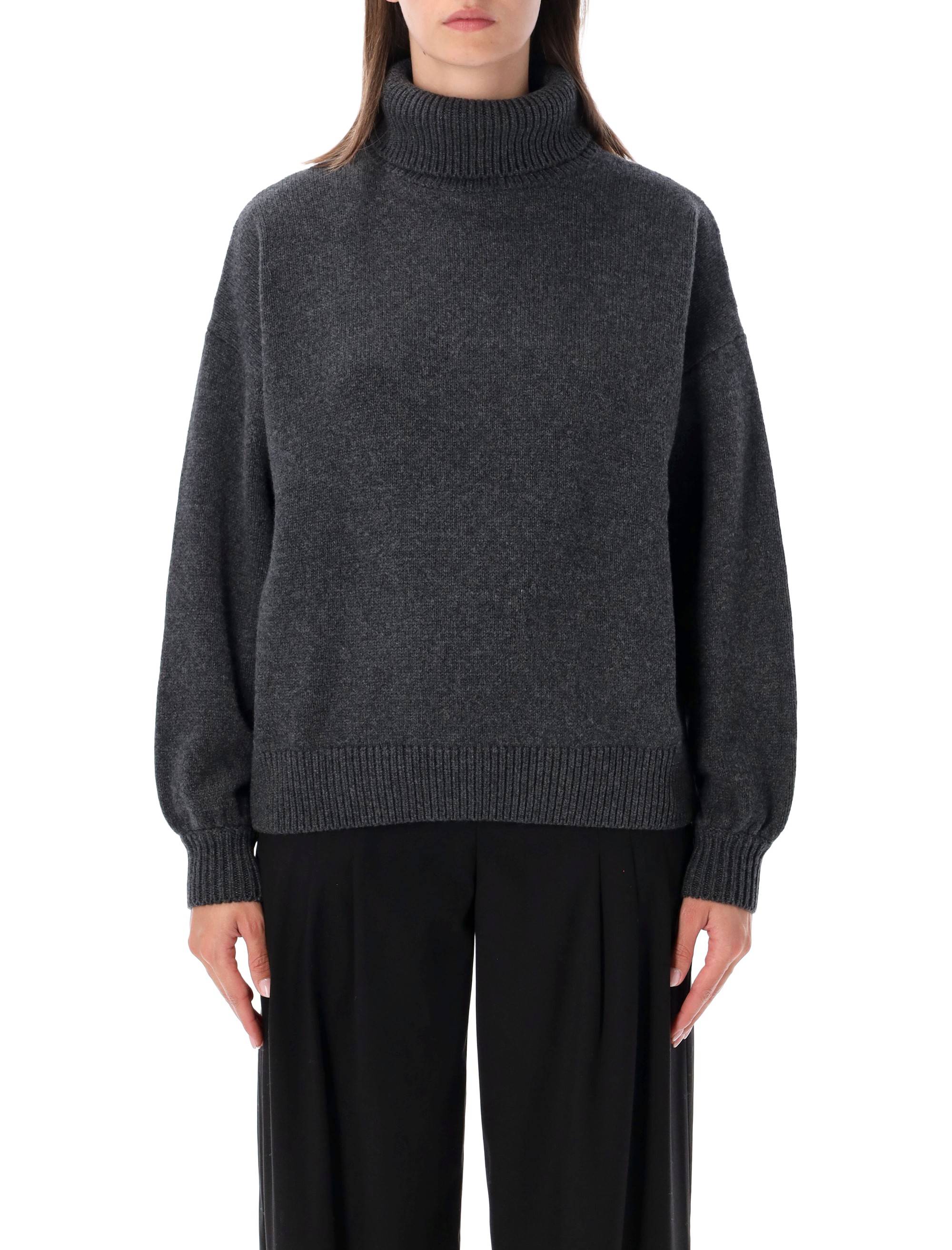 셋순 NIKO HIGH NECK knitted 니트 여성 그레이 26FW 2610903300533