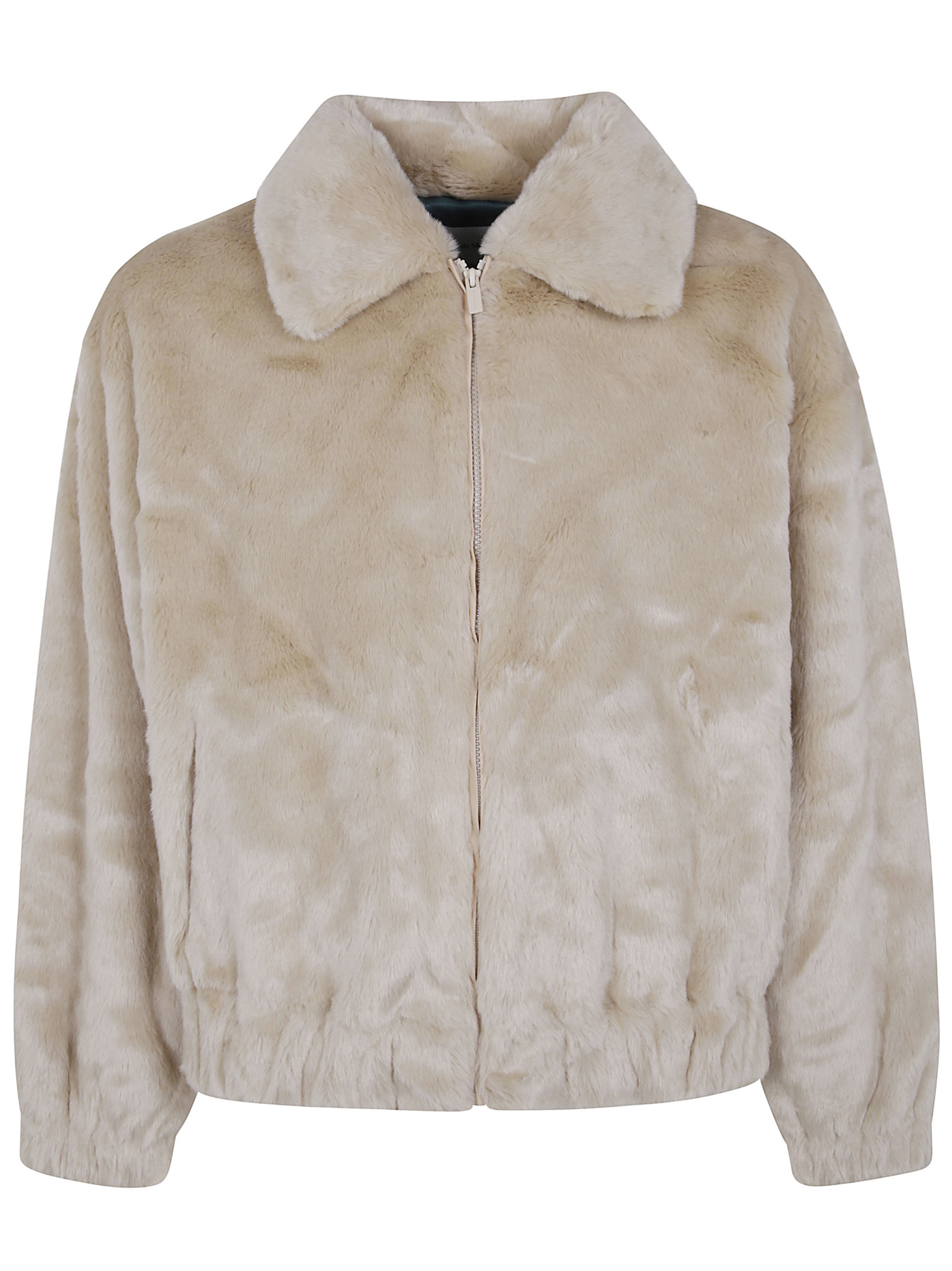 드롤 드 무슈 LA FAUSSE FOURRURE SLOGAN 자켓 남성 화이트 26FW ICT122PC004BEIGE