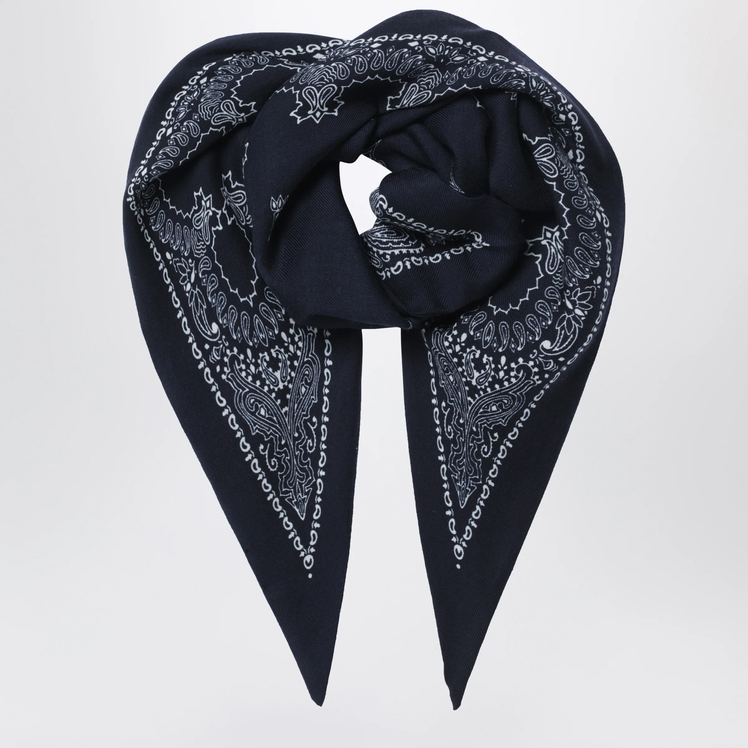 뎃틴 triangular bandana 스카프/머플러 여성 블루 26FW TRIWONA