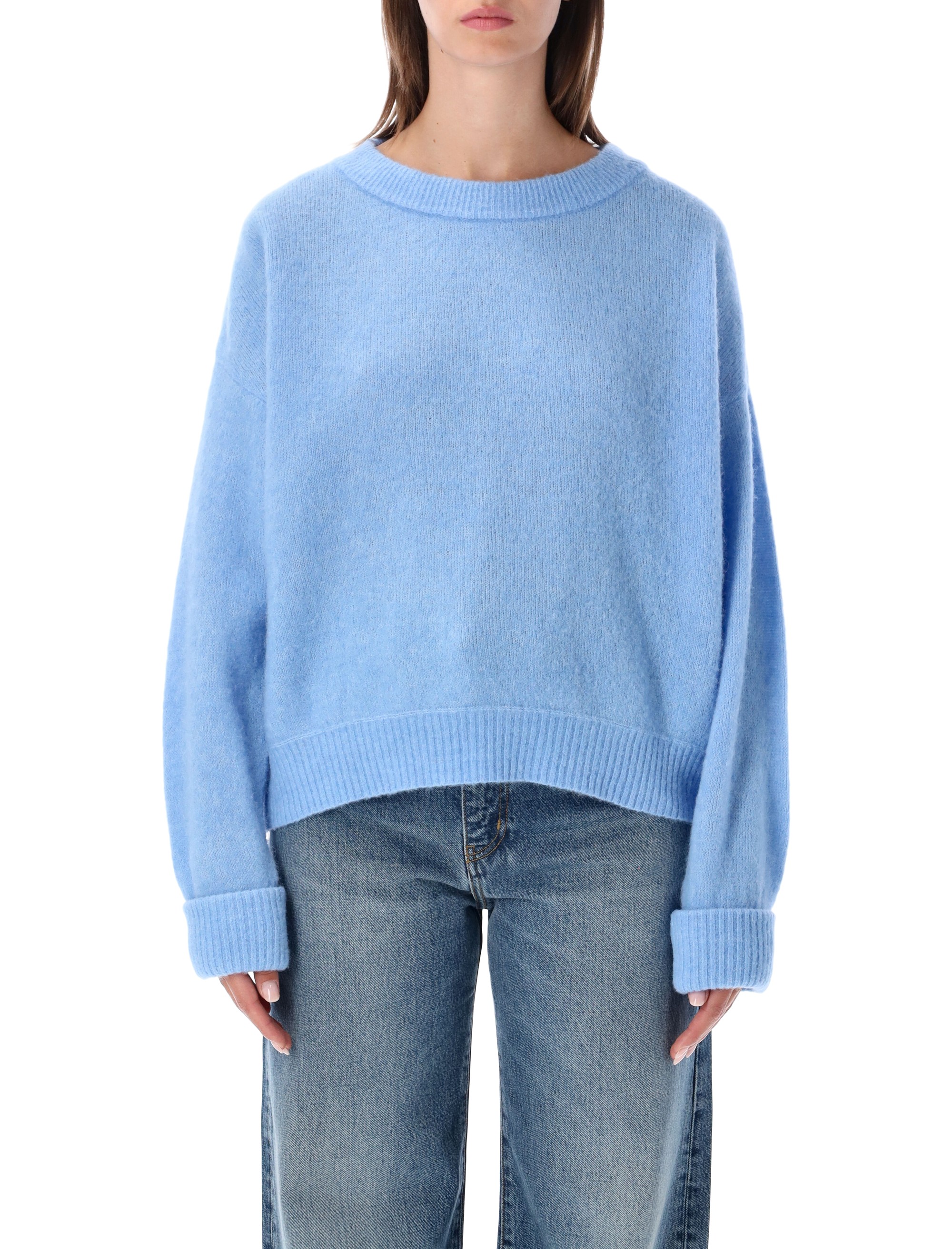 아메리칸 빈티지 Vitow knitted 니트 여성 블루 26FW VITO18EATMOSFERE