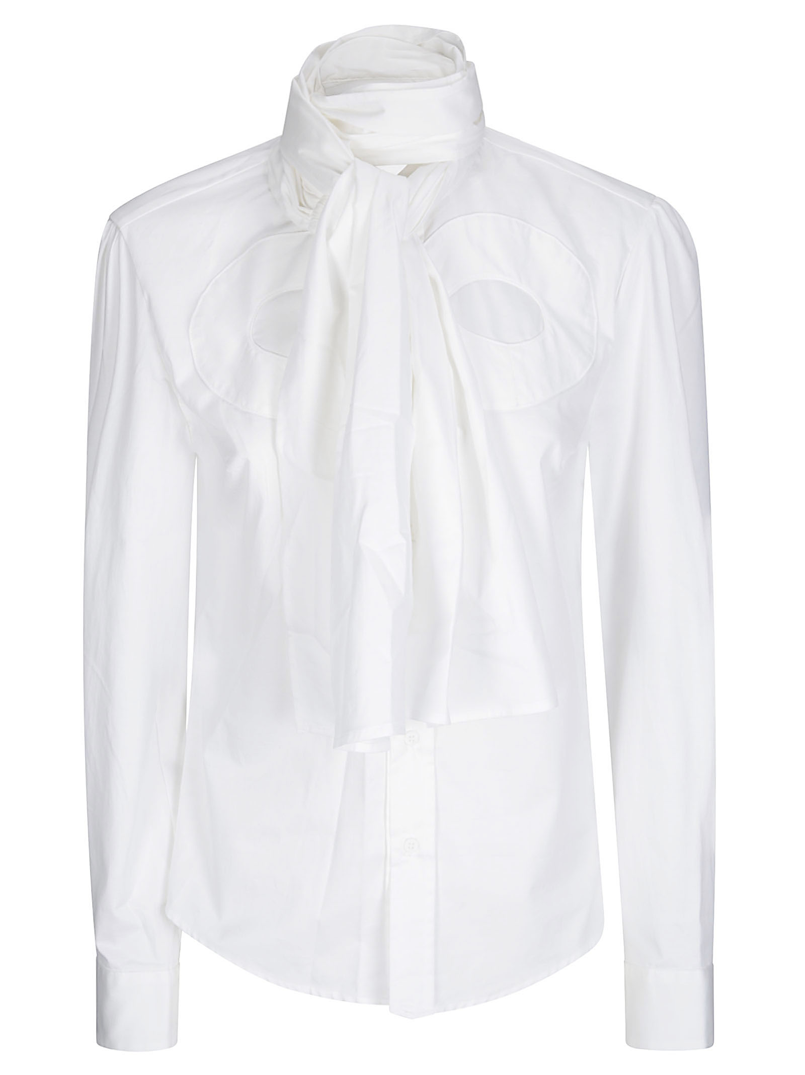 오트오리엘 Camicia Infinity 셔츠 여성 화이트 26FW 11140181101WHT
