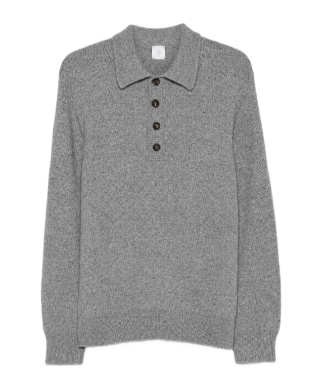 에레벤티 knitted 니트 남성 그레이 26FW N76POLN03MAG0N01315
