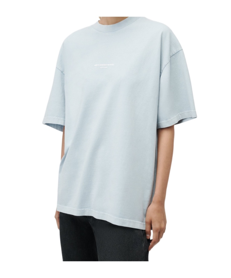 알렉산더 왕 티셔츠 남성 화이트 26FW UCC3261905457C
