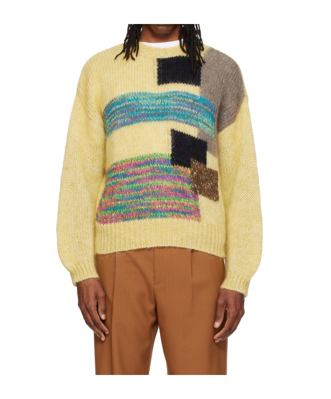 막리아노 knitted 니트 남성 멀티 26FW MGFW26SW0173352