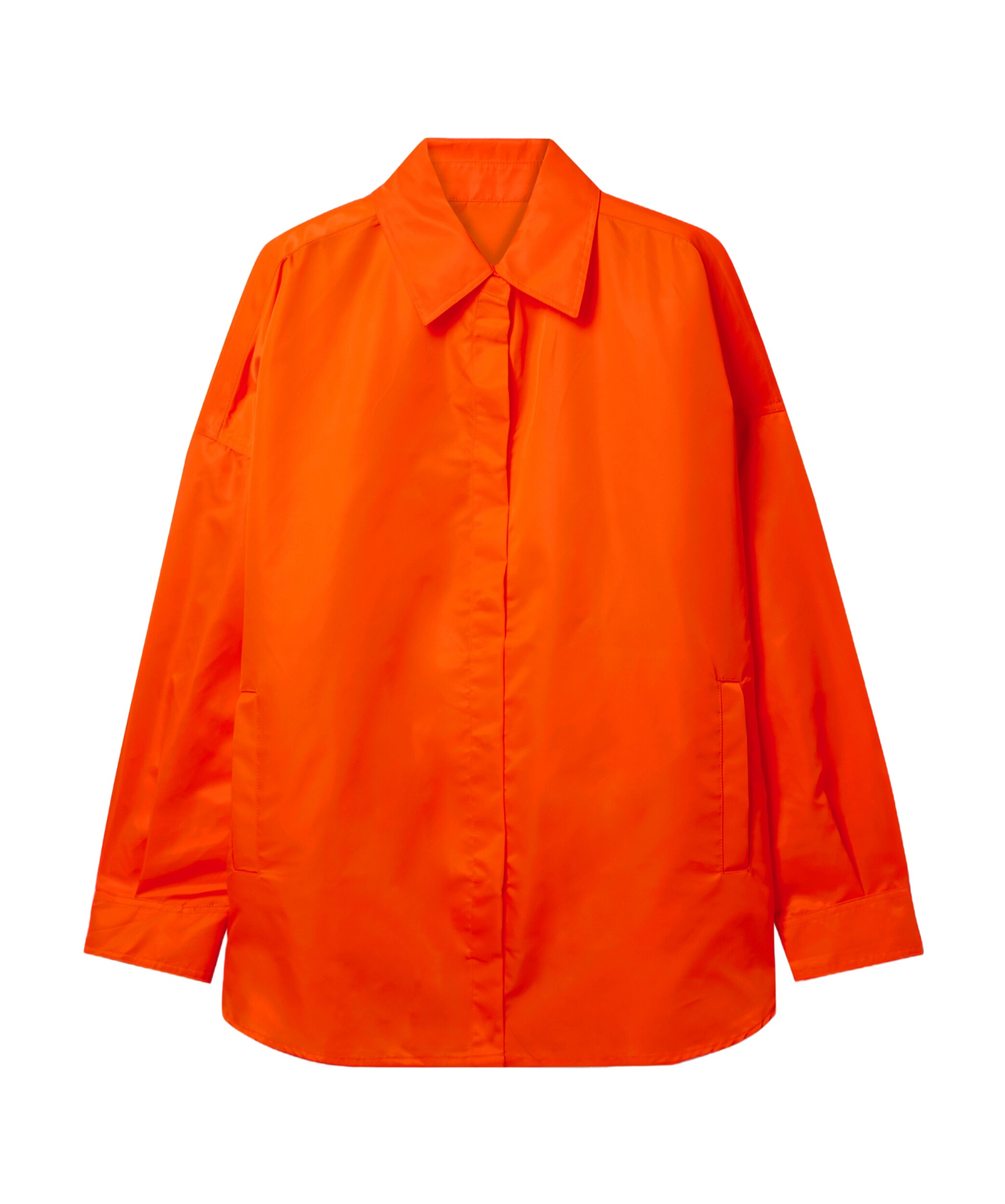 더 프안치 소프 셔츠 여성 오렌지 26SS OJAPER527NEONORAORANGE