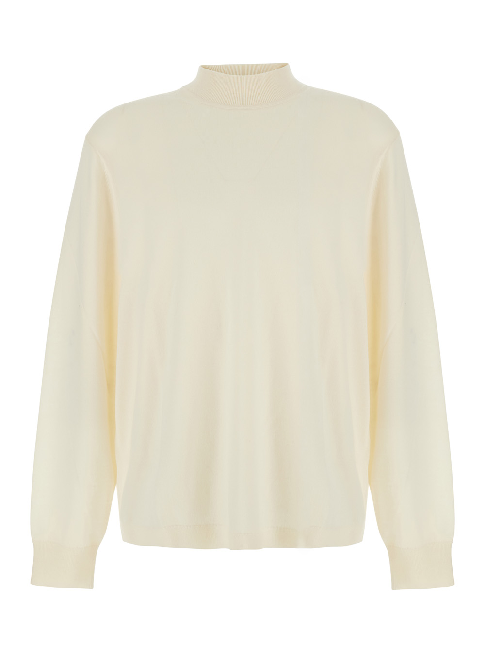 캘빈클라인 Merino Turtleneck High Collar Long Sleeves knitted 터틀넥 남성 화이트 26FW LV04LE309GYAC
