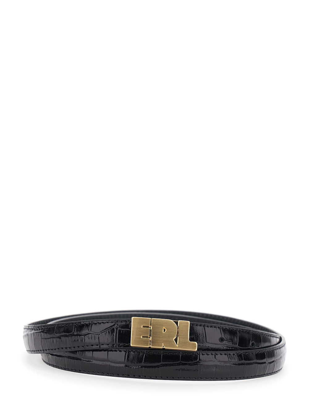 이알엘 UNISEX CROC SMALL 벨트 남성 블랙 26FW ERL13K012BLACK
