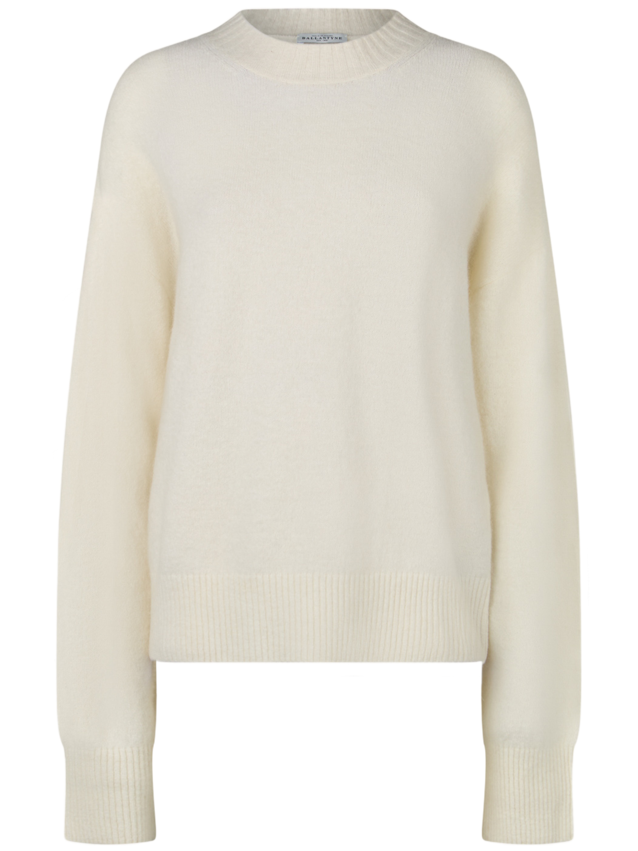 발란티네 knitted 풀오버 니트 여성 화이트 26FW B1P7587WA0010144
