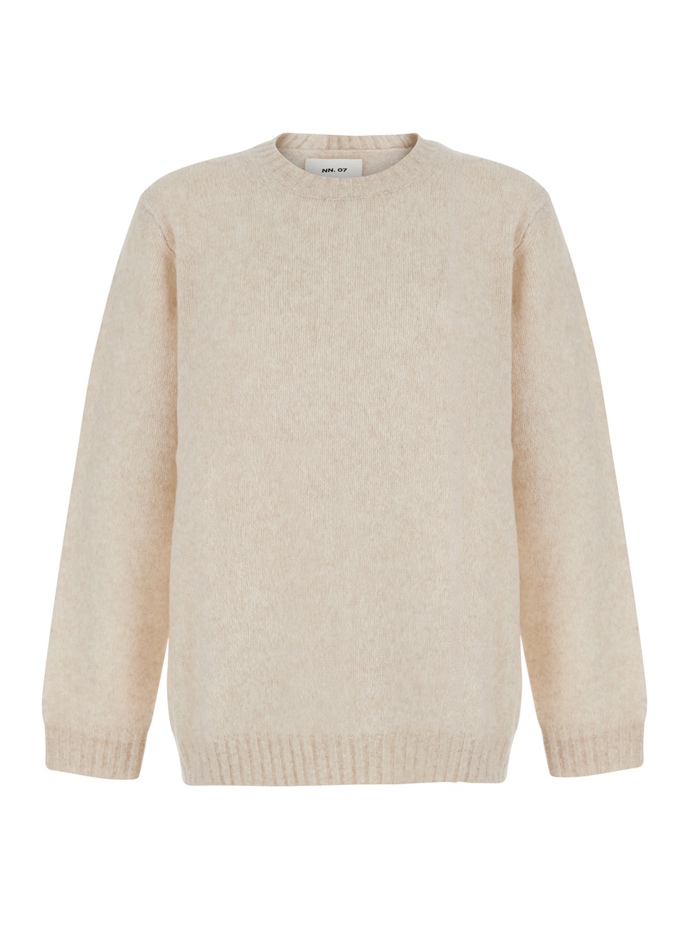 엔엔07 Lee Neck Long Sleeves knitted 크루넥 니트 남성 화이트 26FW 2630001406016