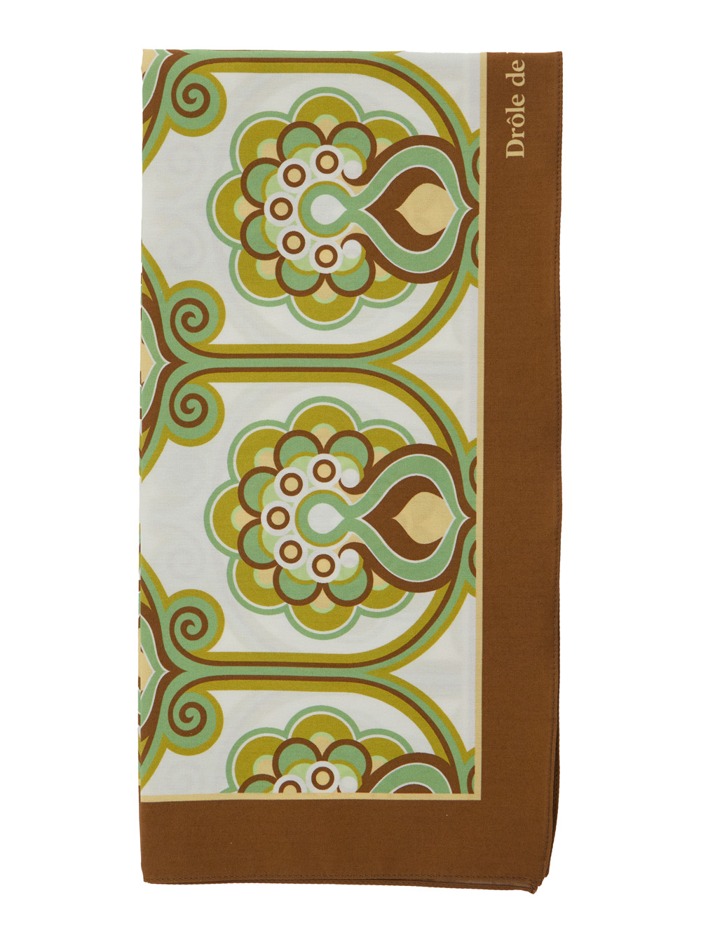 드롤 드 무슈 Tapisserie Florale Floral Print 코튼 스카프/머플러 남성 멀티 26SS JBA023CO262GN