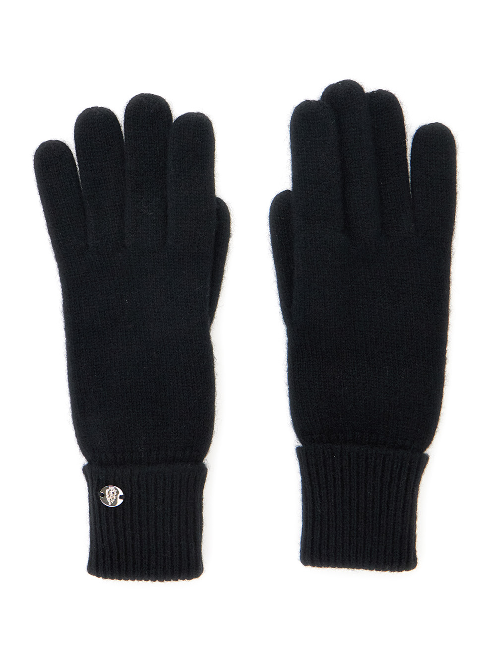 헤렌 카민스이 Blaire Gloves Logo Plaque Detail on Front Ribbed Details 장갑 여성 블랙 25FW GLV52145BLACK