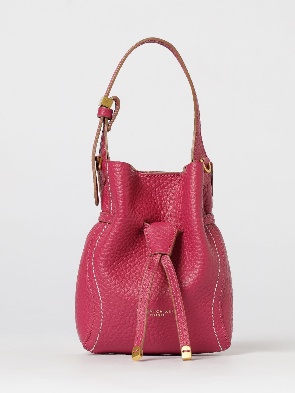 잔니 치아리니 Borsa Sienna pelle martellata 숄더백 여성 레드 26SS BS11785RNGDBLTU14364