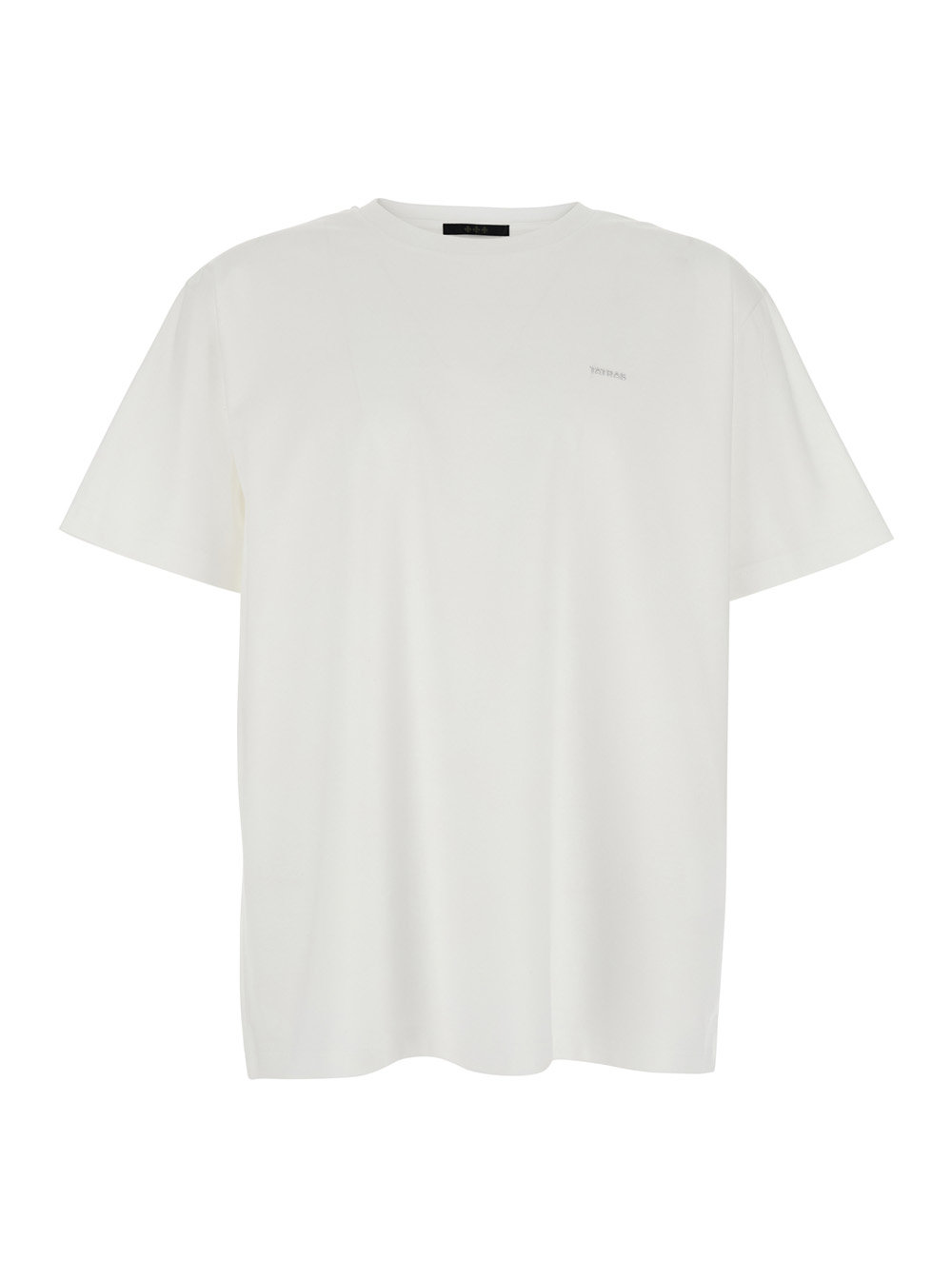 타트라스 SELO LOGO METALLO Metallic on Front Outdoor 코튼 스포츠 상의 남성 화이트 26SS MCKZ0053083588003
