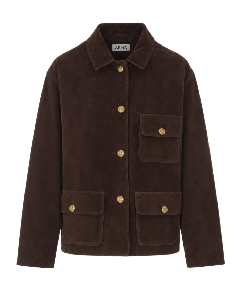 알마 자켓 여성 브라운 26FW 008L26604702CHARCOALBROWN