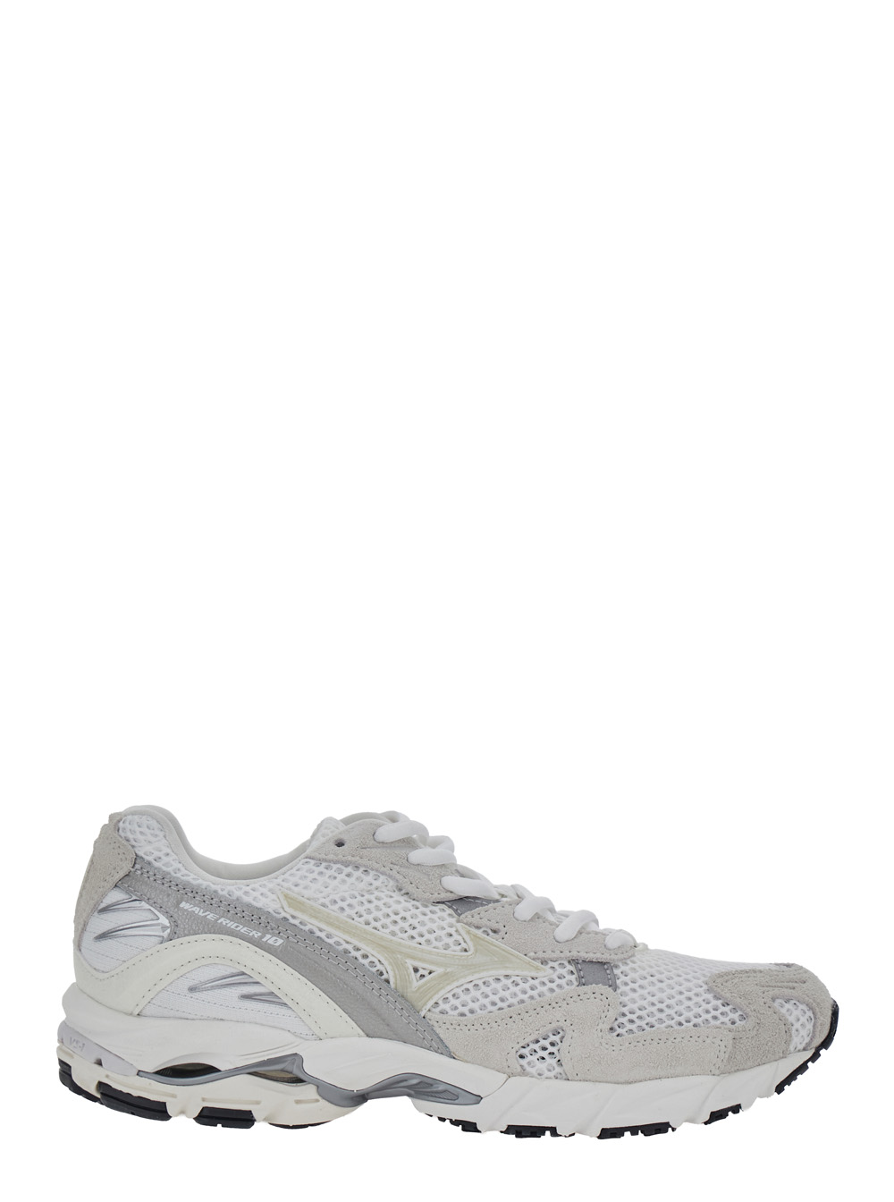 미즈노 WAVE RIDER 10 GF cushioned sole Unisex 스포츠 스니커즈 남성 화이트 26FW D1GA261105