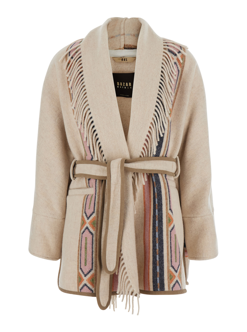 바잘 데루체 CAPPOTTO CORTO CINTURA 코트 여성 화이트 26FW S12502900290