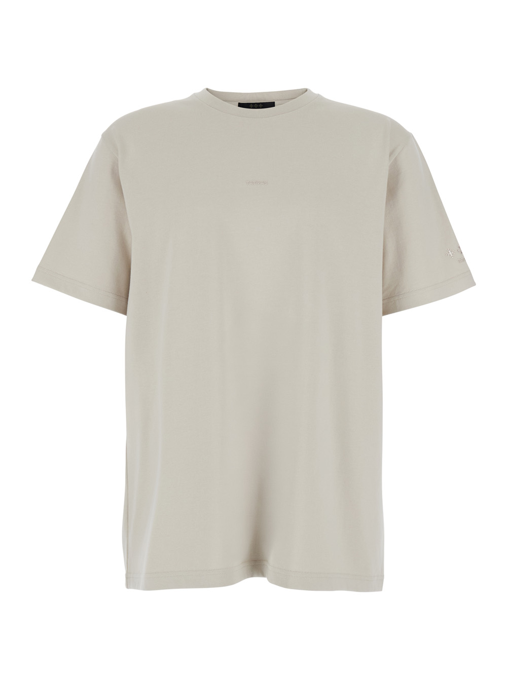 타트라스 NISO Round Neck Outdoor 코튼 스포츠 상의 남성 그레이 26SS MCKZ0409083588007