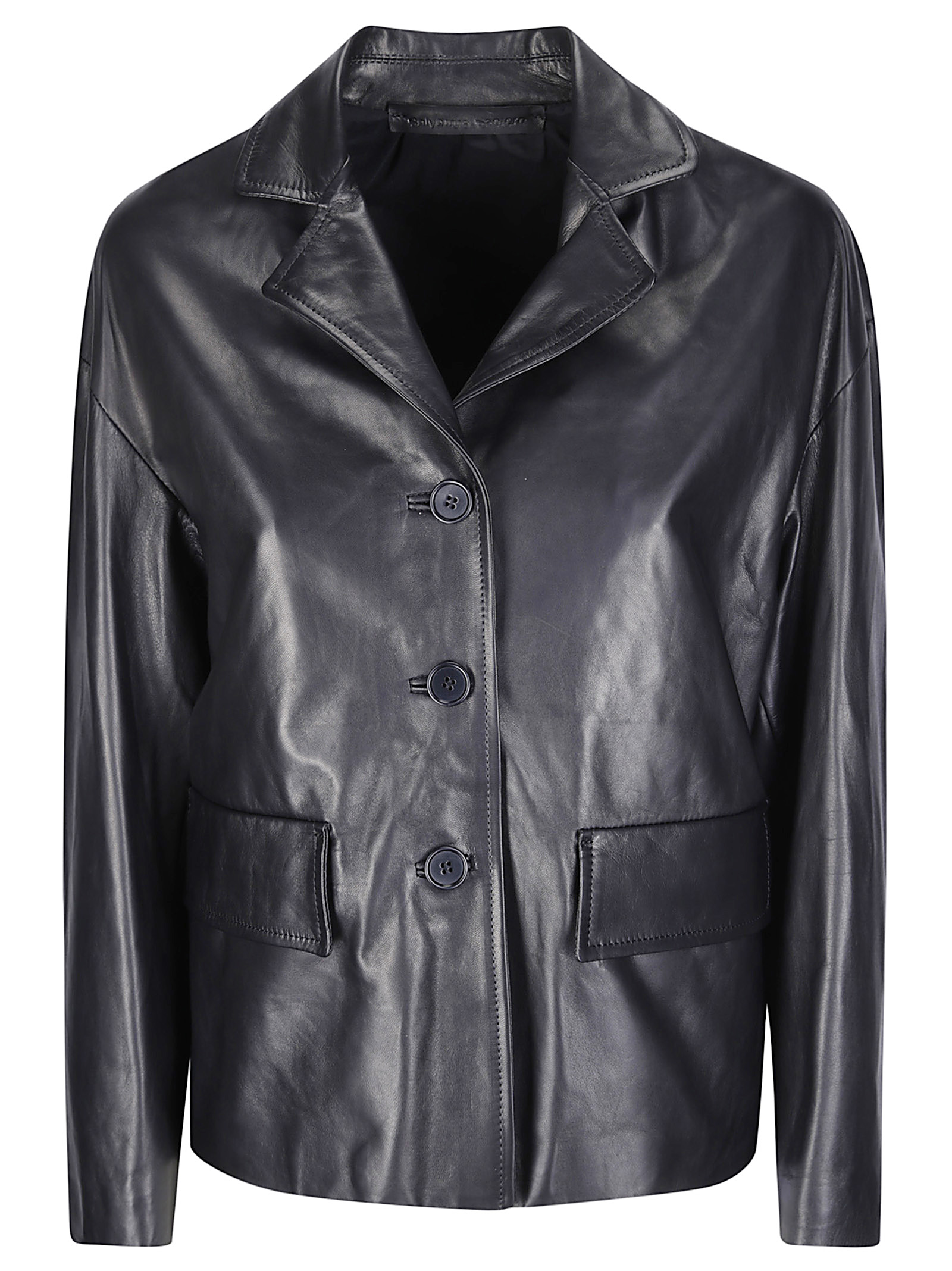 살바토레 산토로 Giacca pelle 자켓 여성 블랙 26FW 51159DBLACK