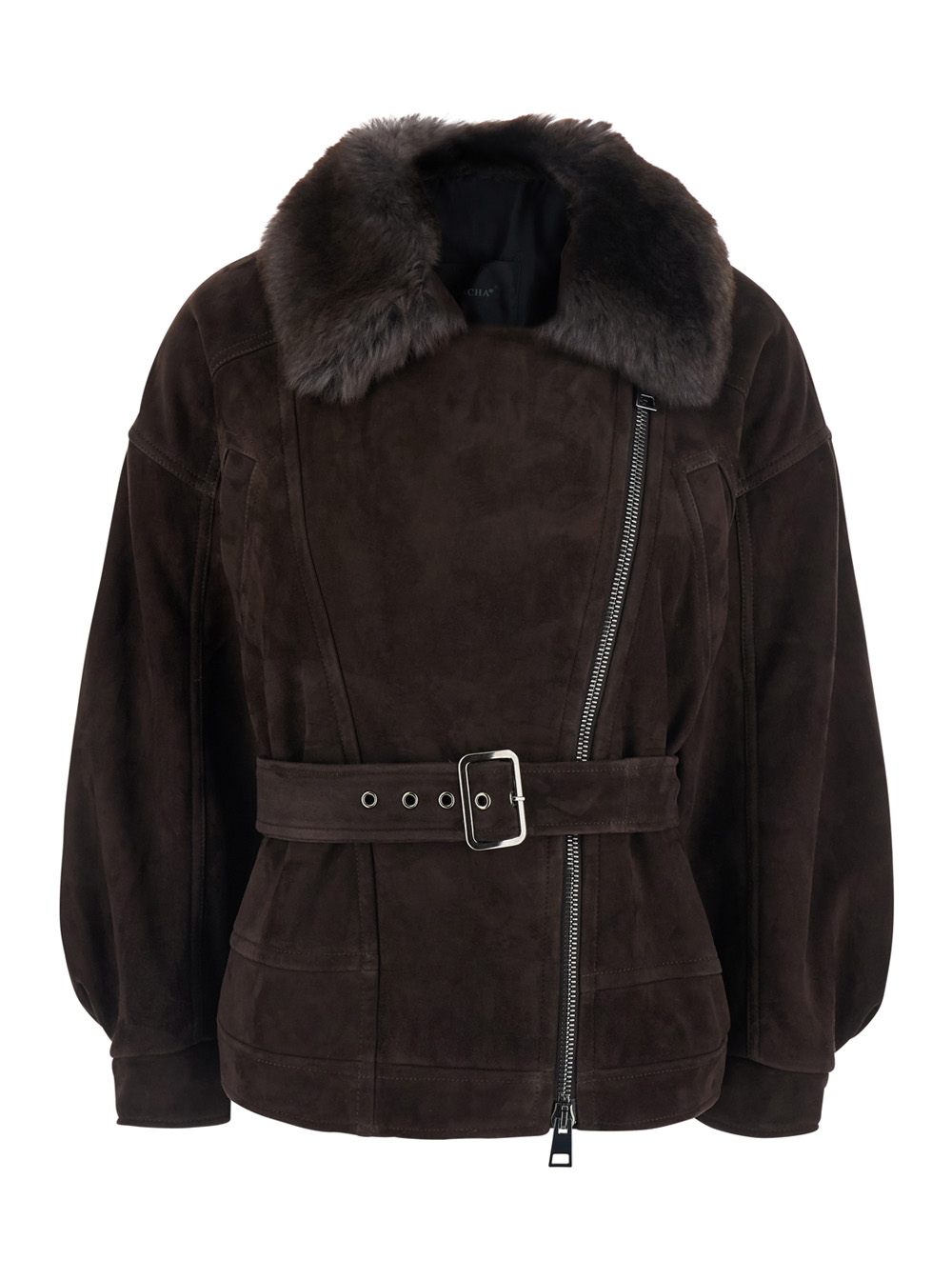 브안차 Merino 100% 자켓 여성 브라운 26FW 26141830MORO