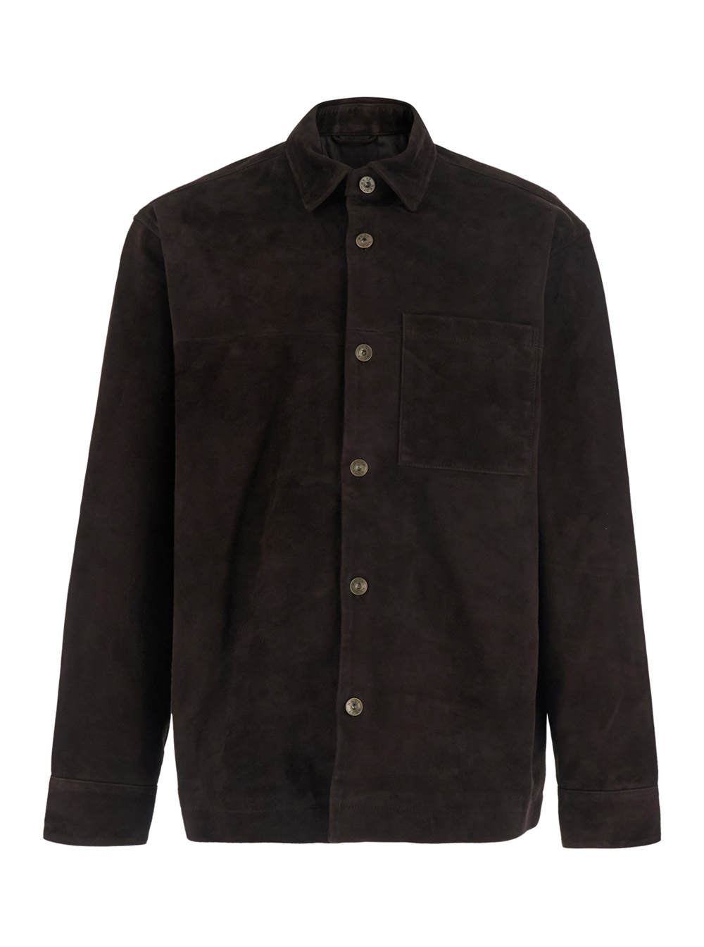엔엔07 classic collar Front Button Closure 자켓 남성 브라운 26FW 2630001204880
