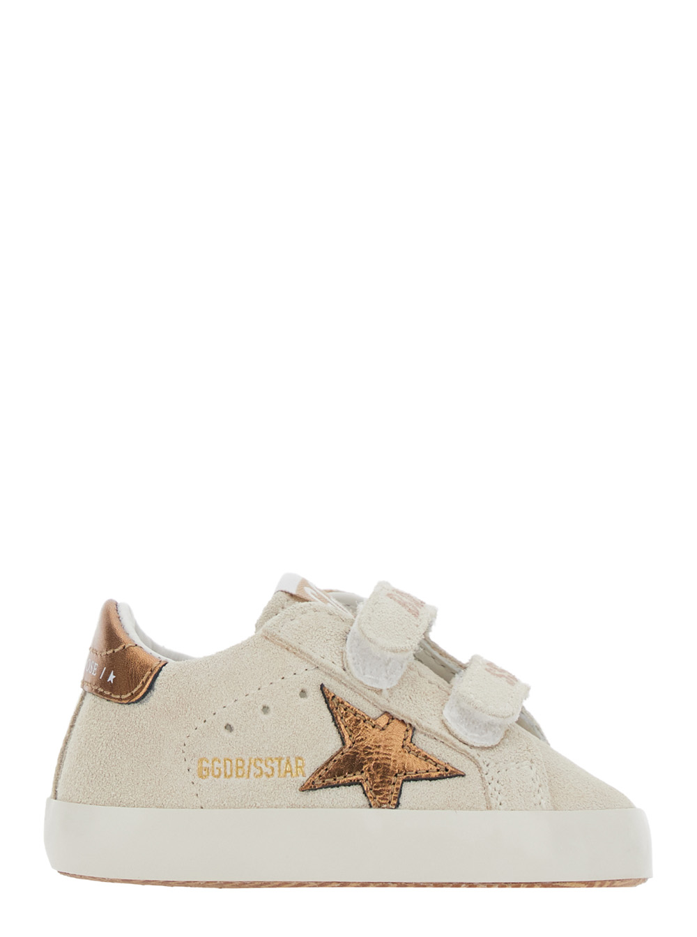 골든구스 Star Patch on Side Logo Tongue Baby 캐주얼화 남아 화이트 26FW GIF00166F00863315400