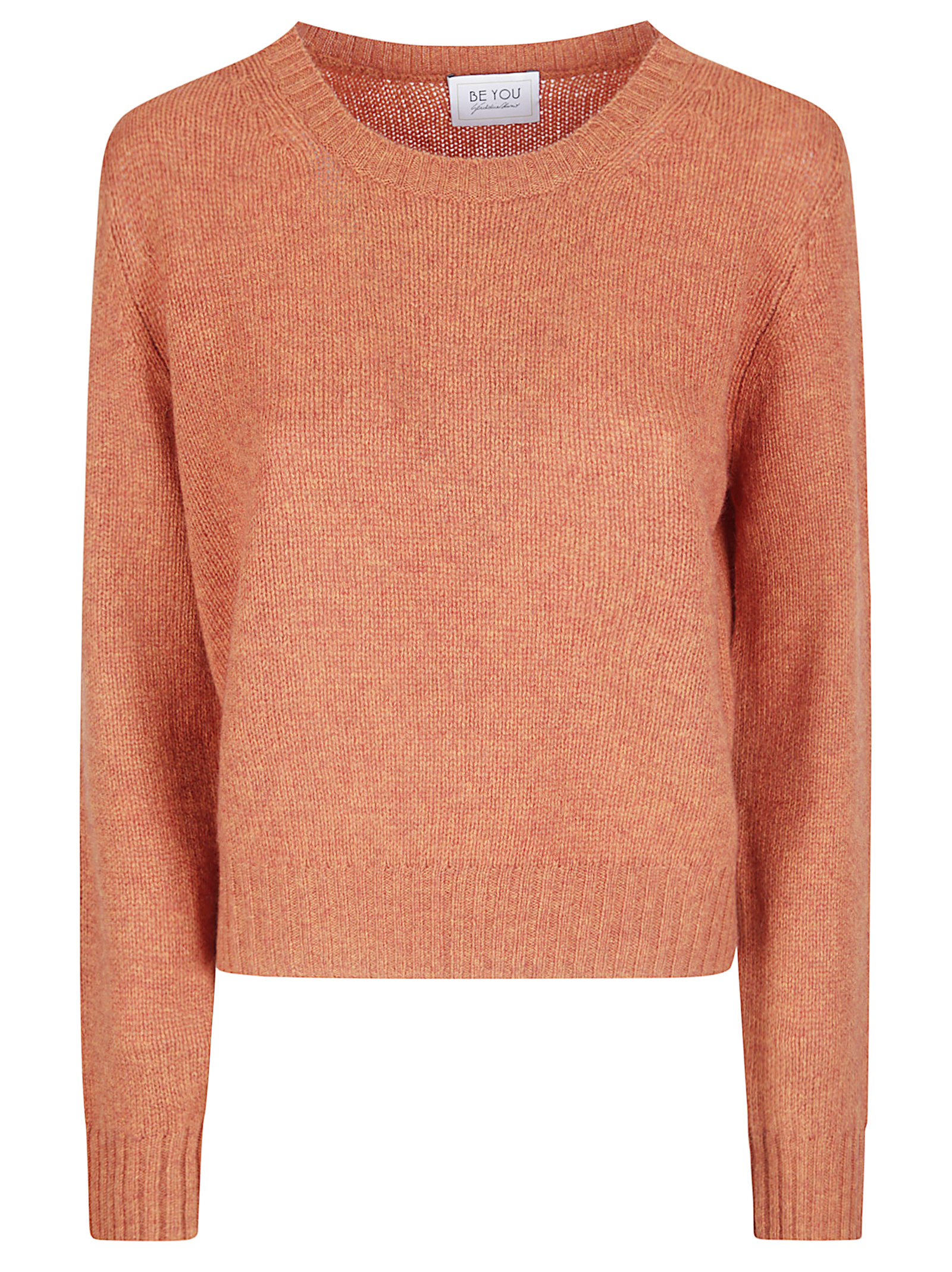 베 아우 Maglione a girocollo knitted 니트 여성 오렌지 26FW CD1114F6700