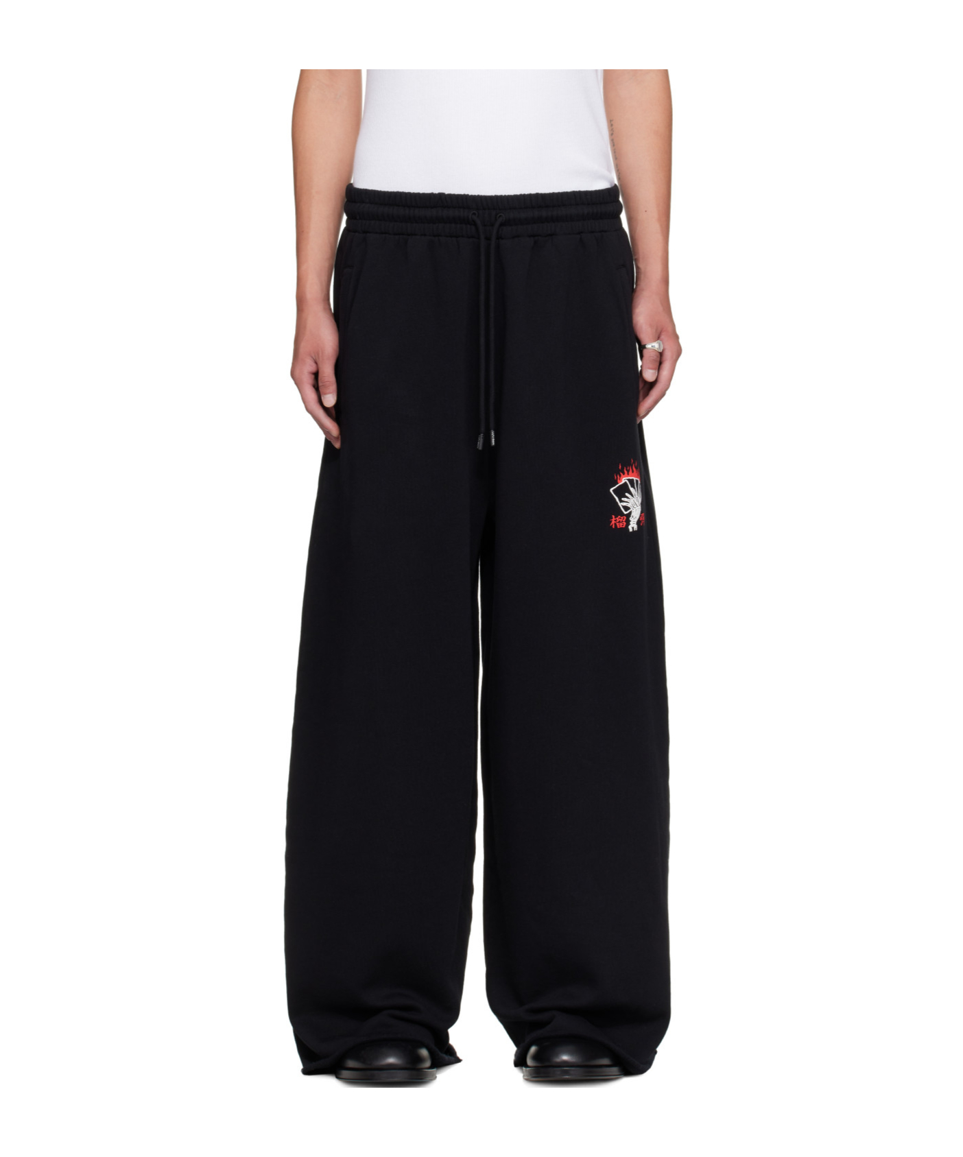 루우 단 sports 스포츠 하의 남성 블랙 26FW MP150JFJ918SOFTBLACK