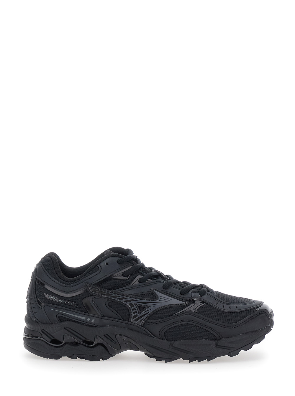 미즈노 WAVE MUSTANG LS sole tech fabric upper 스포츠 스니커즈 남성 블랙 26FW D1GA260C01