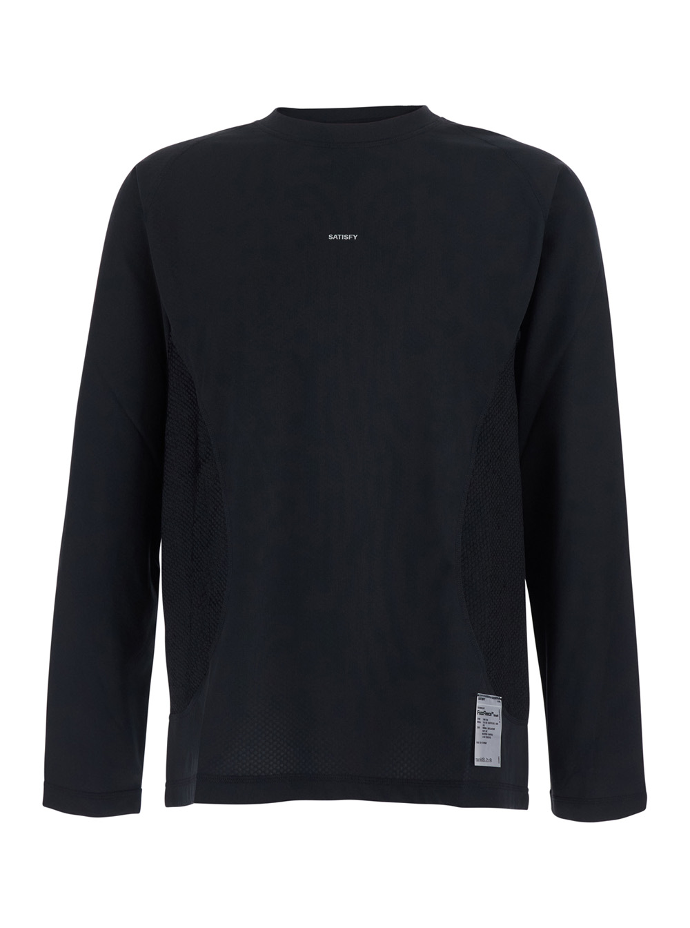 사팃피 FuzzFleece Octa Long Tee Neck 크루넥 티셔츠 남성 블랙 26FW 1106300001