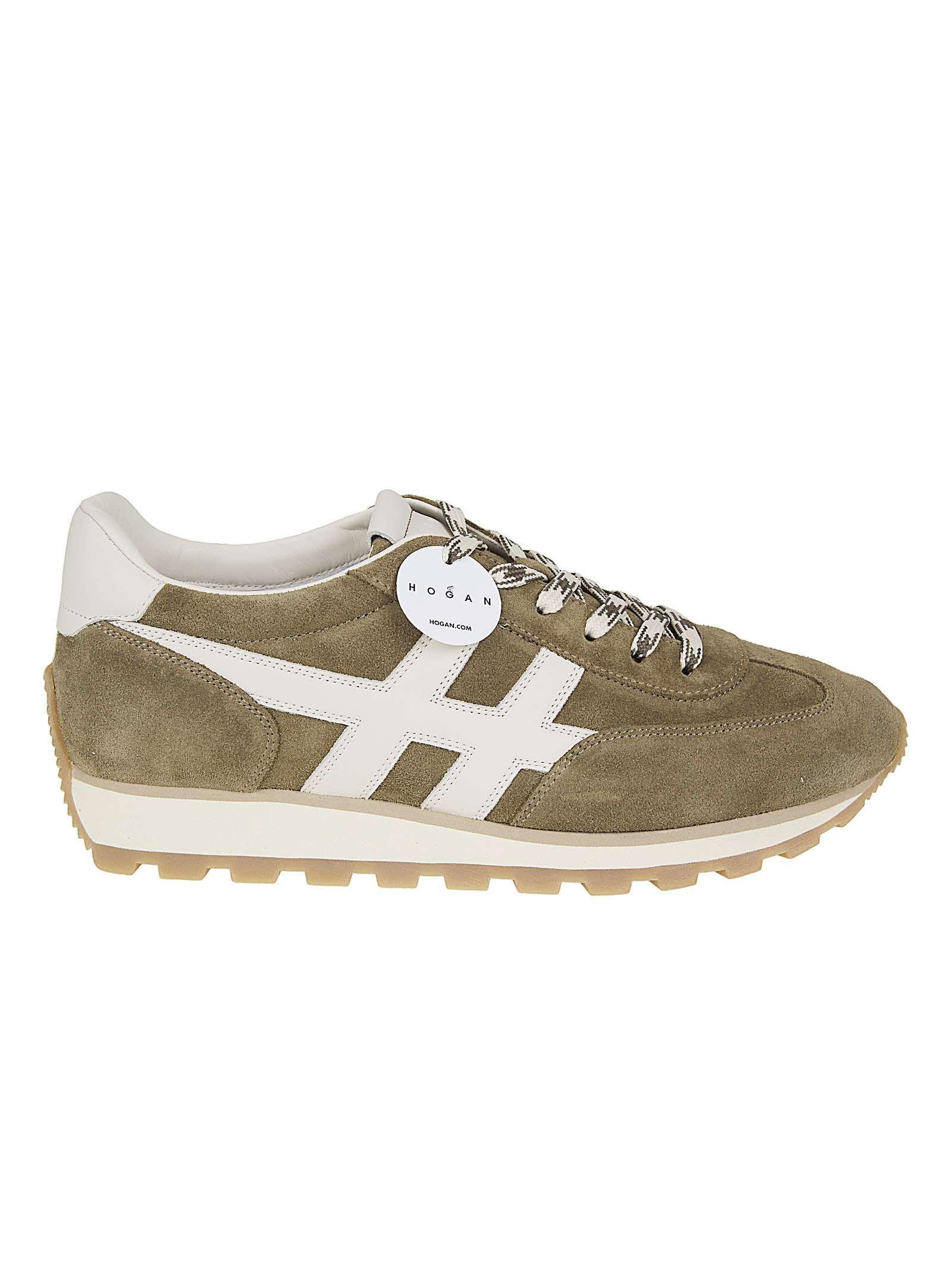 호간 H701 Allacciato H 로우탑 스니커즈 남성 그린 26SS HXM7010FZ80UHO419L419L
