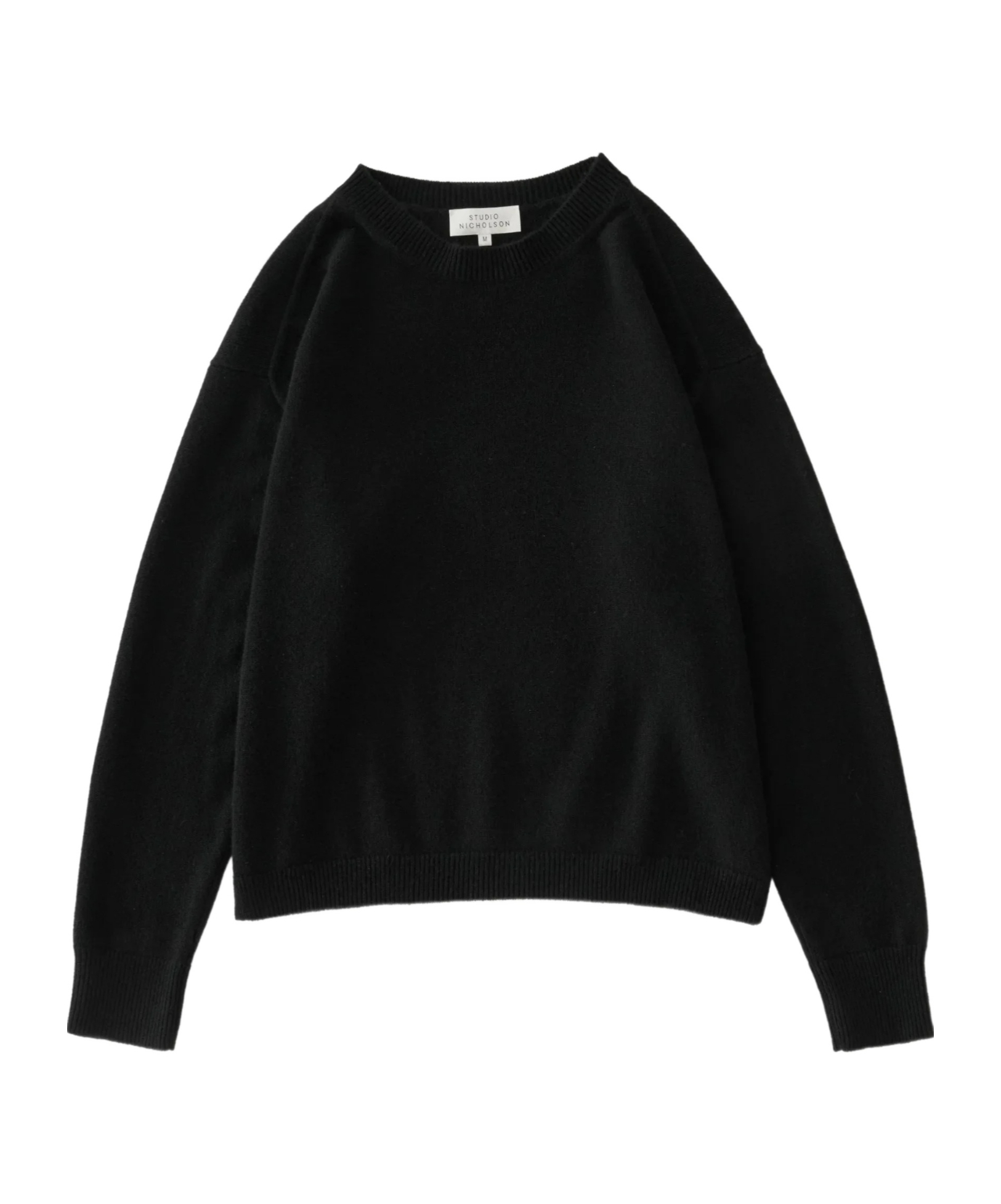 스튜디오 니촐손 knitted 니트 여성 블랙 26FW SNM1605HADDANBLACK