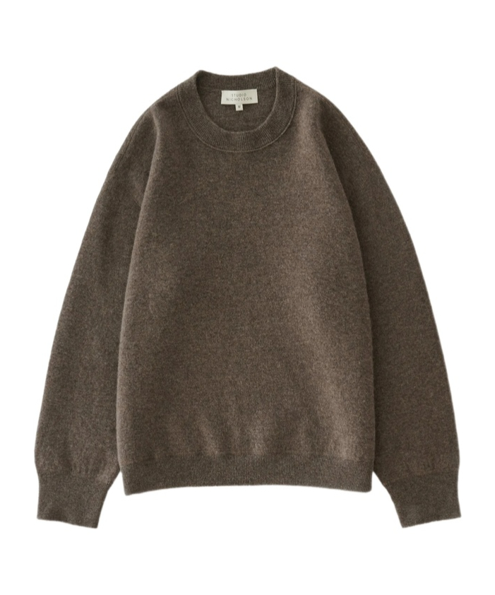 스튜디오 니촐손 knitted 니트 남성 브라운 26FW SN1494MORAYMOUSE