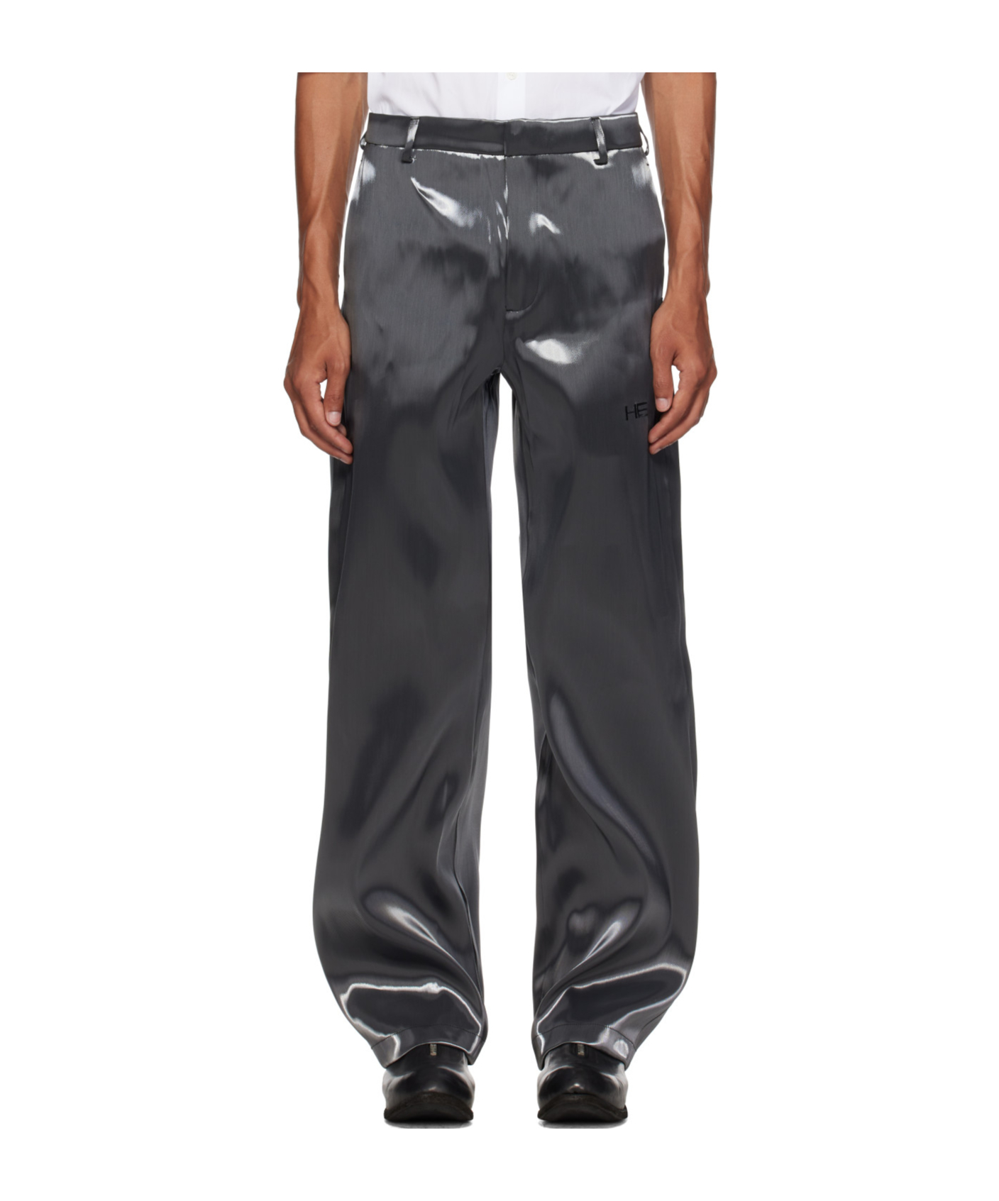 헤리오트 에밀 casual 캐주얼 팬츠 남성 그레이 26FW AW26M10038ME10COSILVER