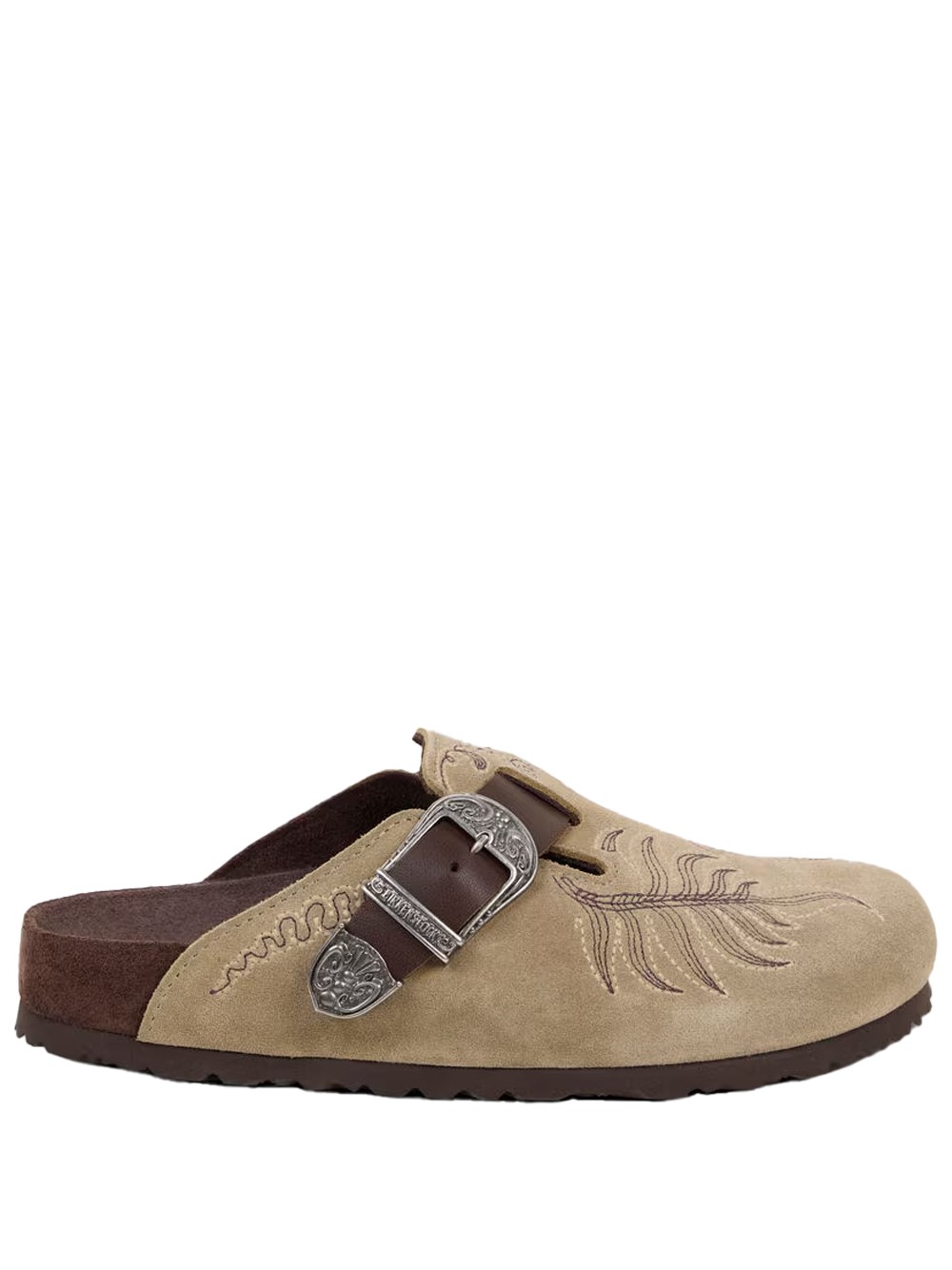 버켄스탁 ETRO: SABOT BOSTON RICAMATO slippers 뮬 남성 베이지 26FW MS4M0001AP12SM0724