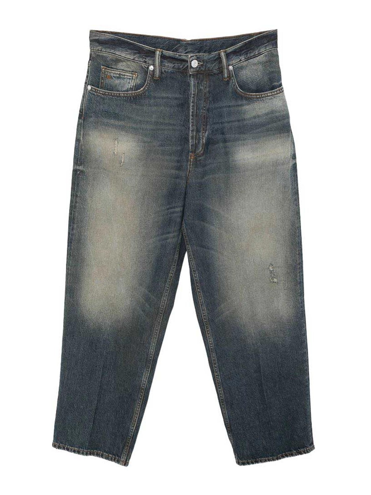 니네 인 더 몰닝 Ash Albert Wash 진 데님 팬츠 남성 블루 26FW 9FW26LBR28ALBERTS01