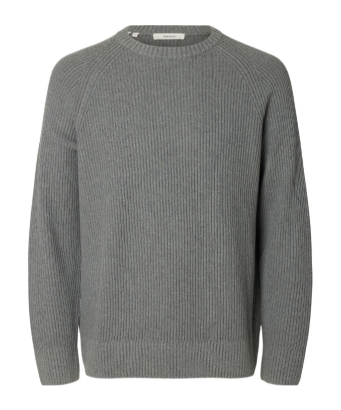 세레크에드 knitted 니트 남성 그레이 26FW 16101766MEDIUMGREYMELANGE