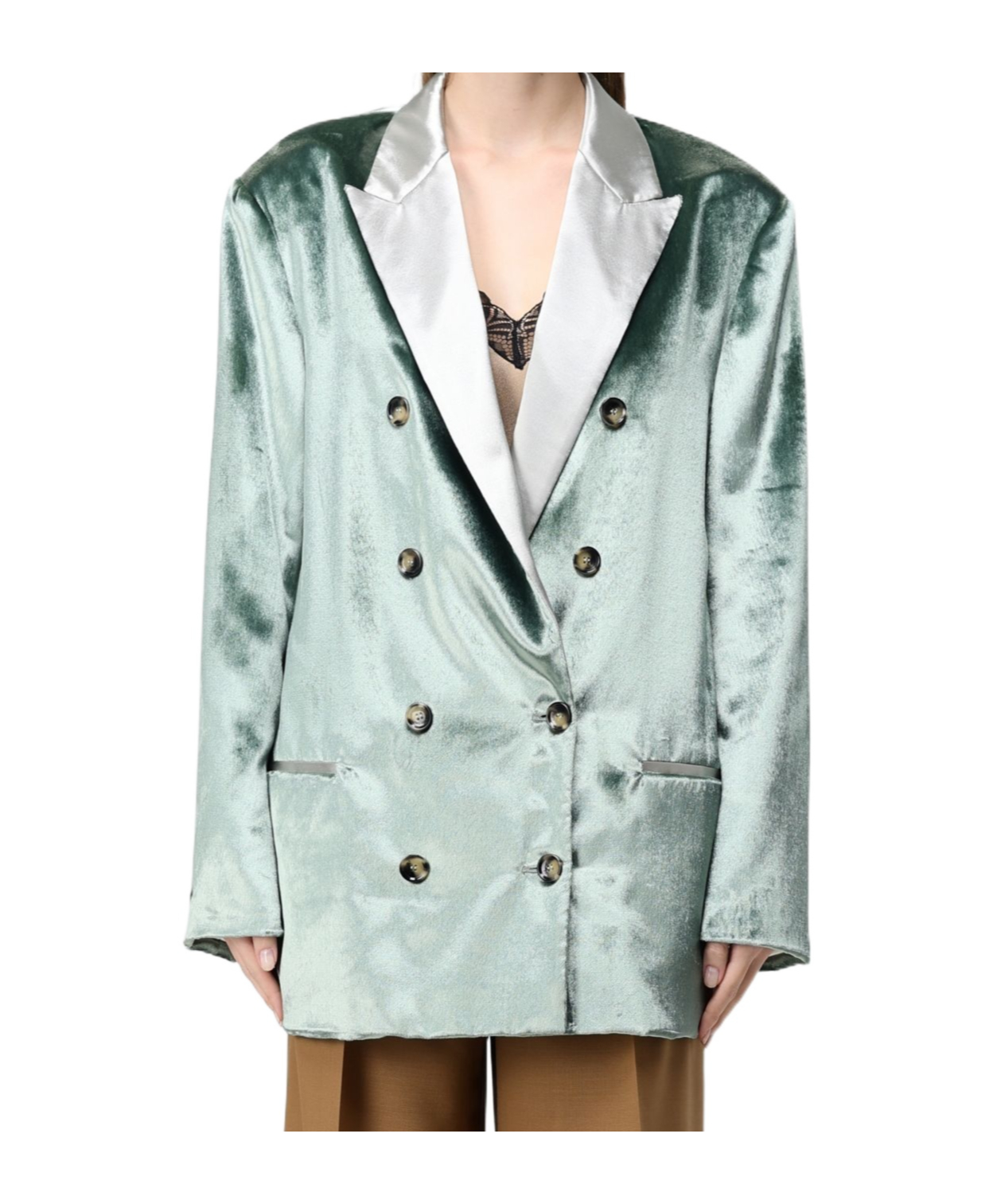 알베르타 페레티 suit 수트 여성 그린 25FW 050966450375