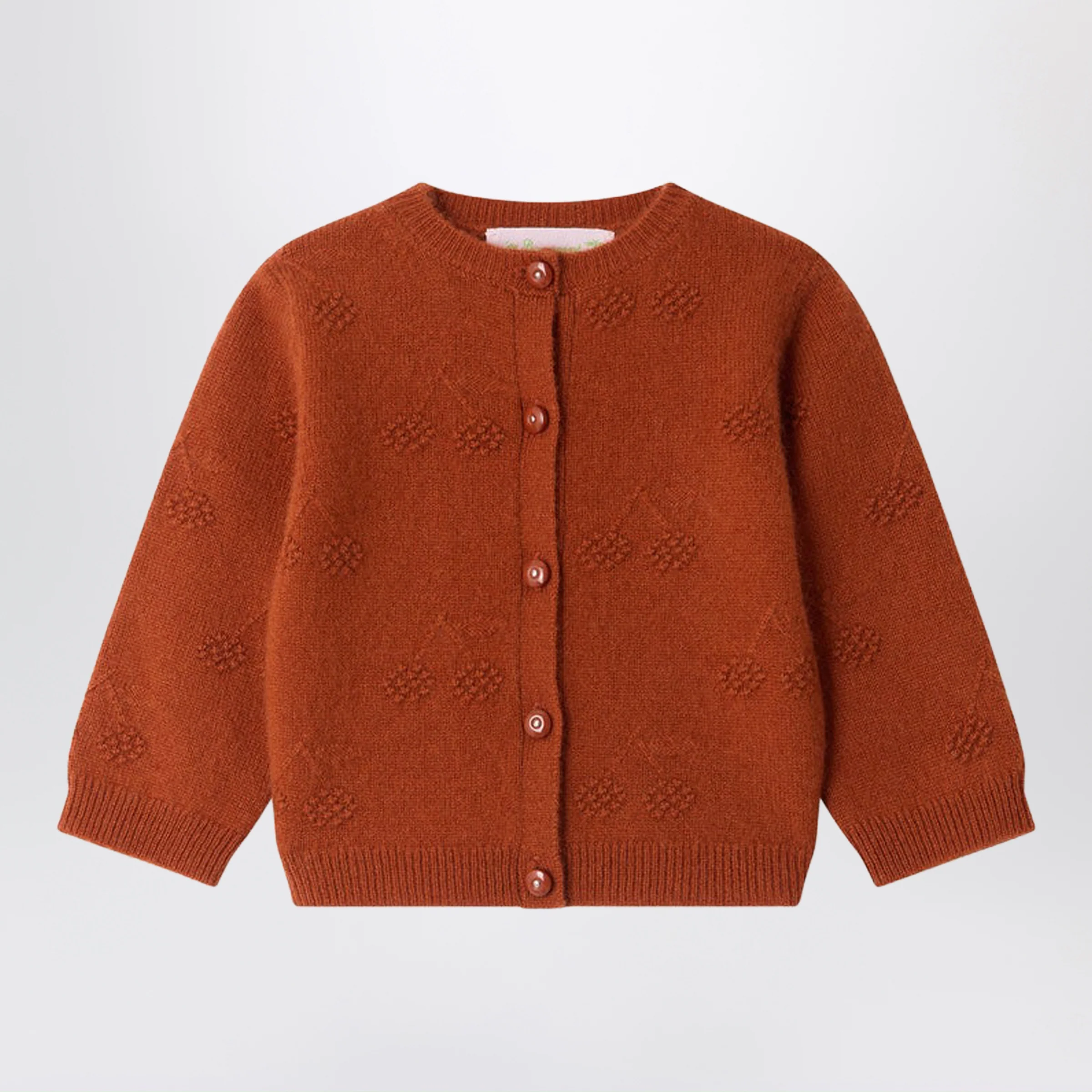 봉푸앙 Burnt Tibile knitted 니트 남아 오렌지 26FW W06XCAK00009WO068A
