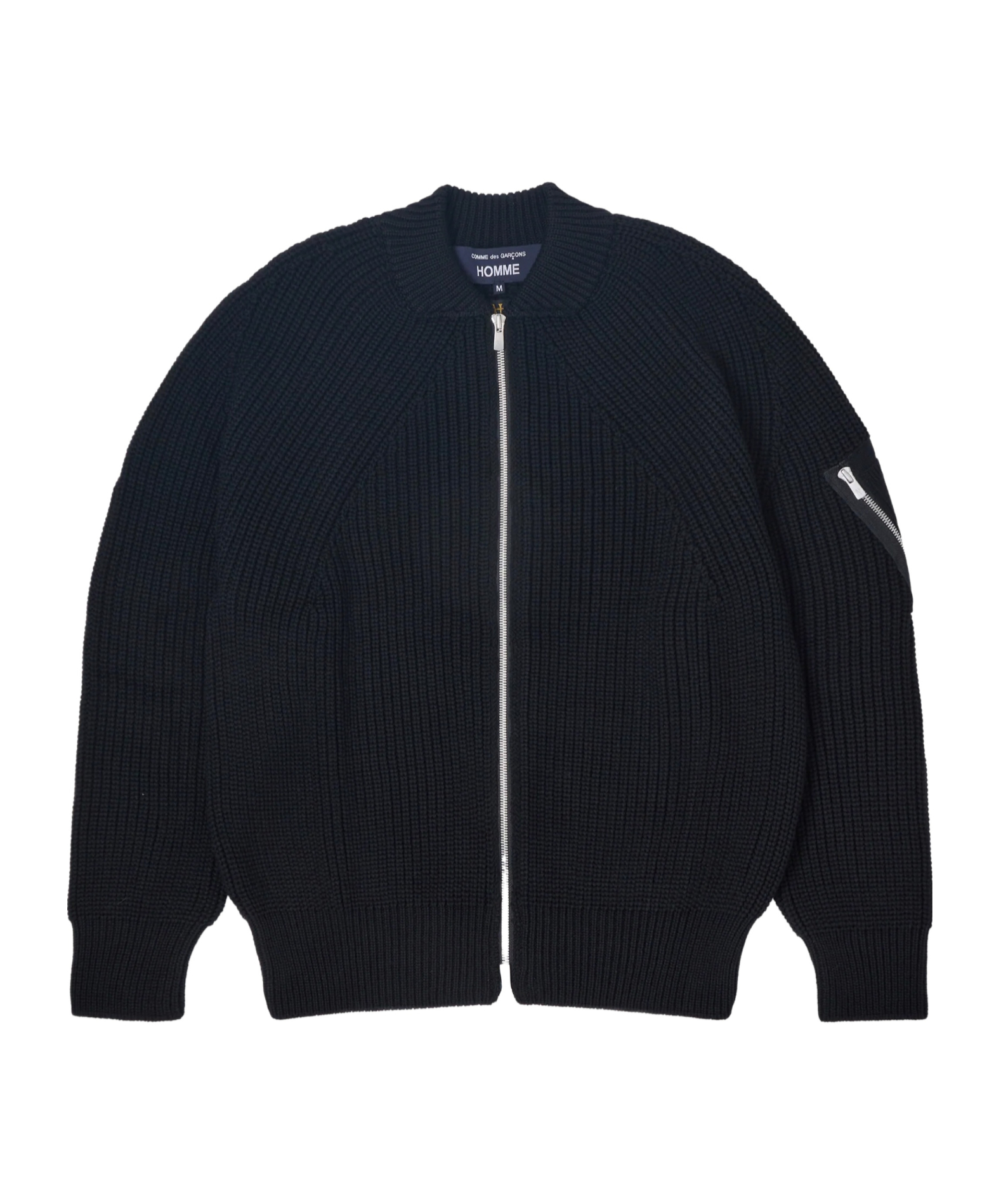 꼼데가르송 knitted 니트 남성 블루 26FW HRN003051BLACK