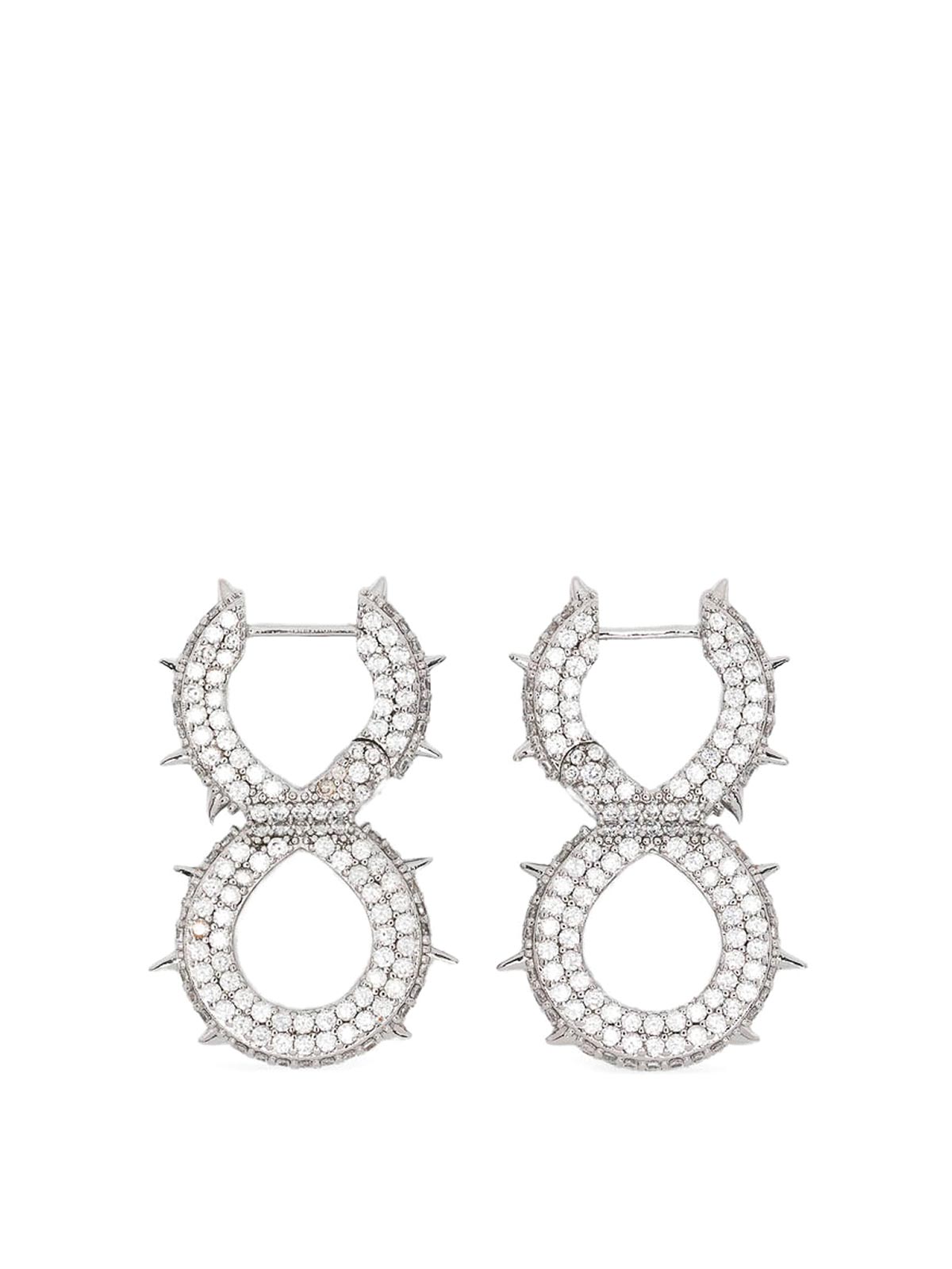 달카이 Jewellery 귀걸이 남성 실버 26SS DIOR0036BBDIL