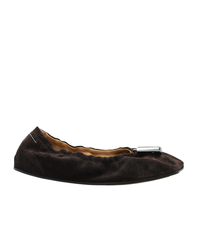 엠엠식스 메종 마르지엘라 Ballet 로퍼 여성 브라운 26FW S59WZ0106P7872T2180