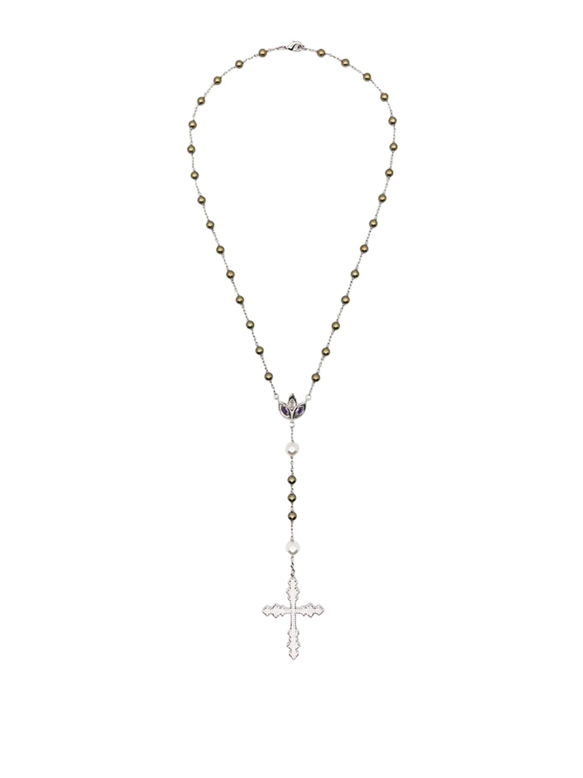 달카이 Jewellery 목걸이 남성 실버 26SS DICO0096BBVRL