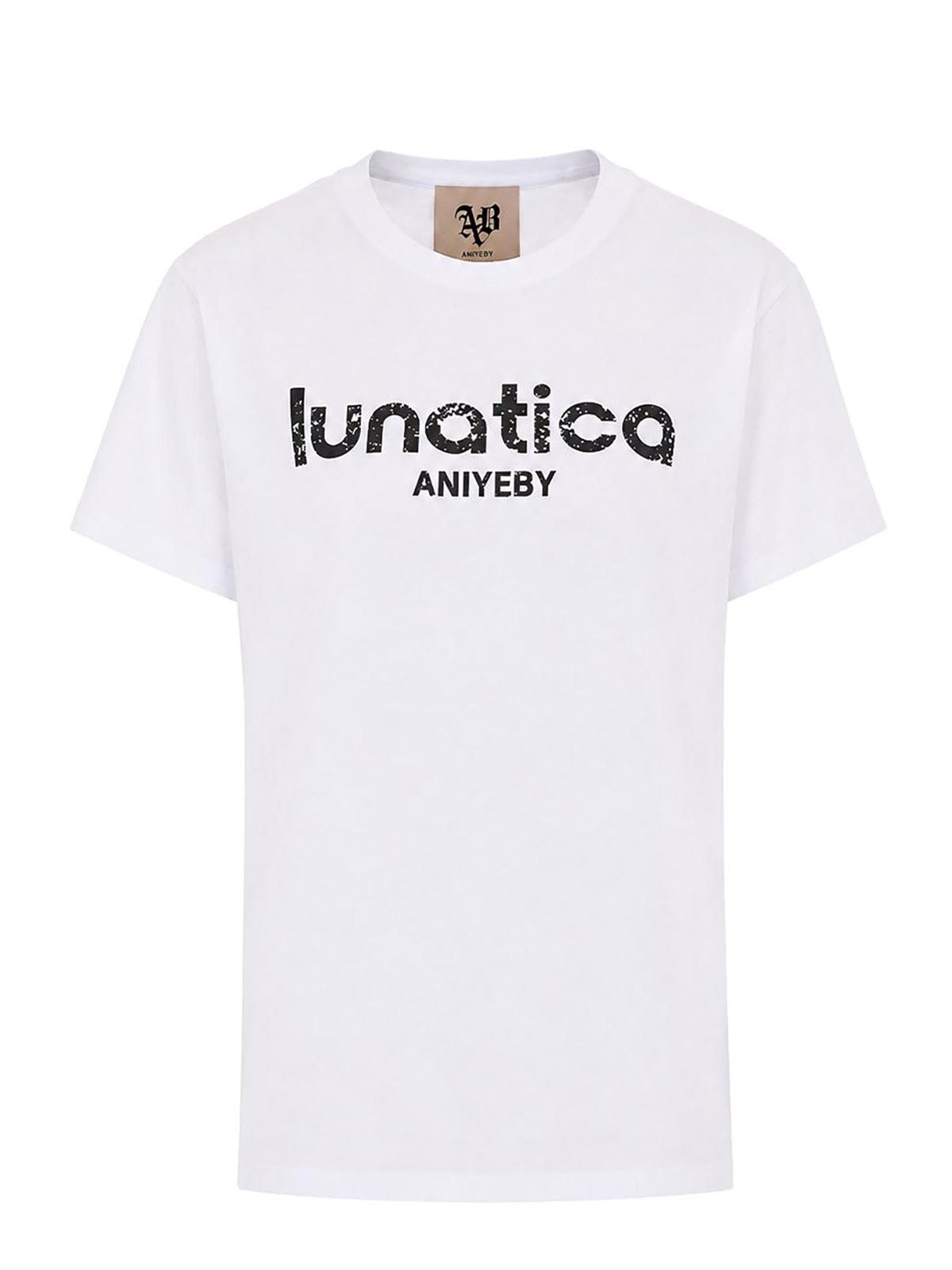 아니에 바이 Lunatica 티셔츠 여성 화이트 26FW 18133300268