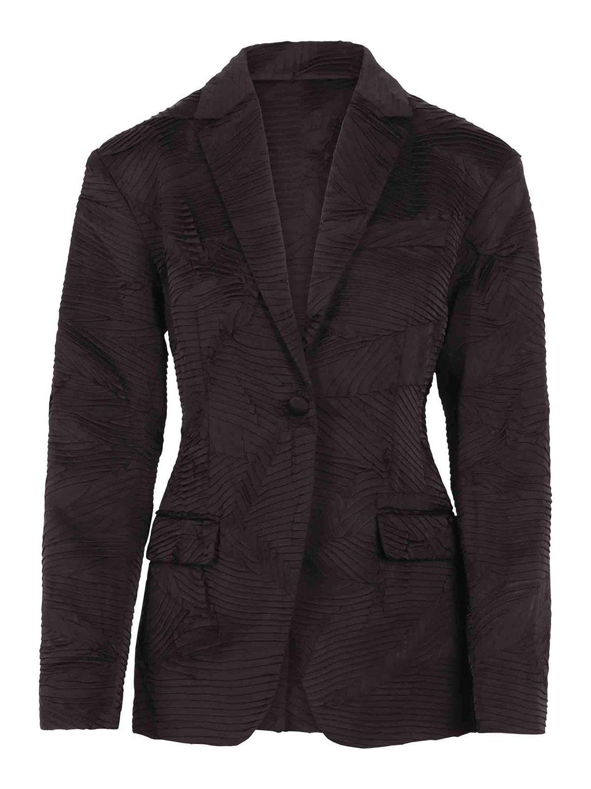울라 조흐손 Pleated suit 블레이저 여성 블랙 26FW PF260508001