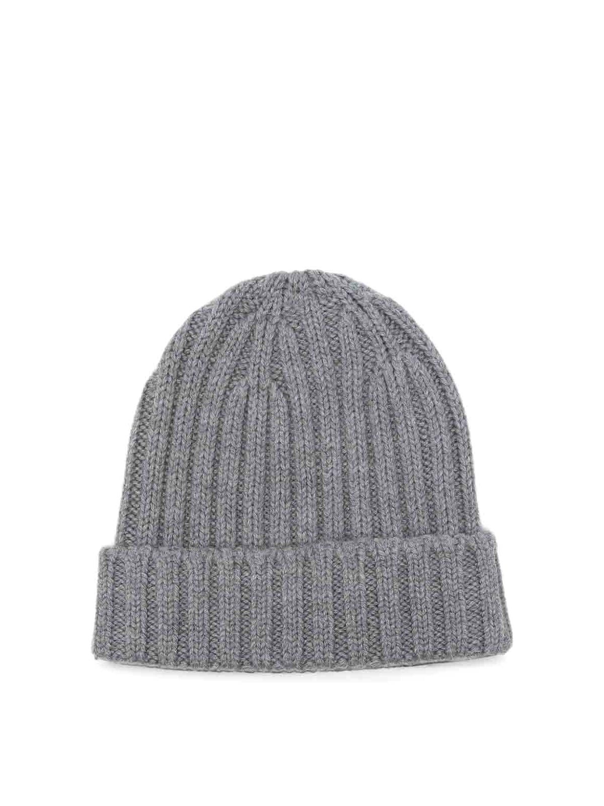 아스페시 Ribbed Beanie Turn-Up Brim 비니 남성 그레이 26FW CNE1C01V10801183