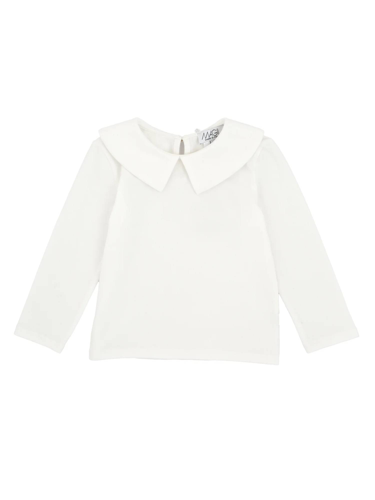 마질 collar 티셔츠/셔츠 여아 화이트 26FW MN26063UU