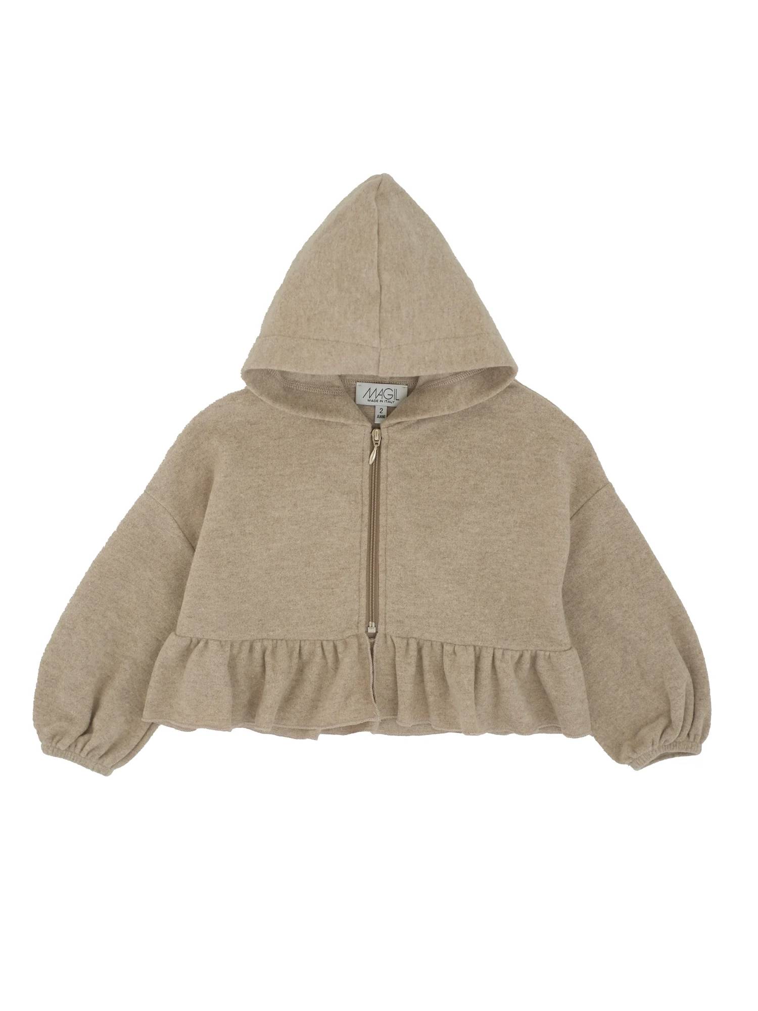 마질 short flounce 코튼 자켓 여아 베이지 26FW MN220496BEIGE