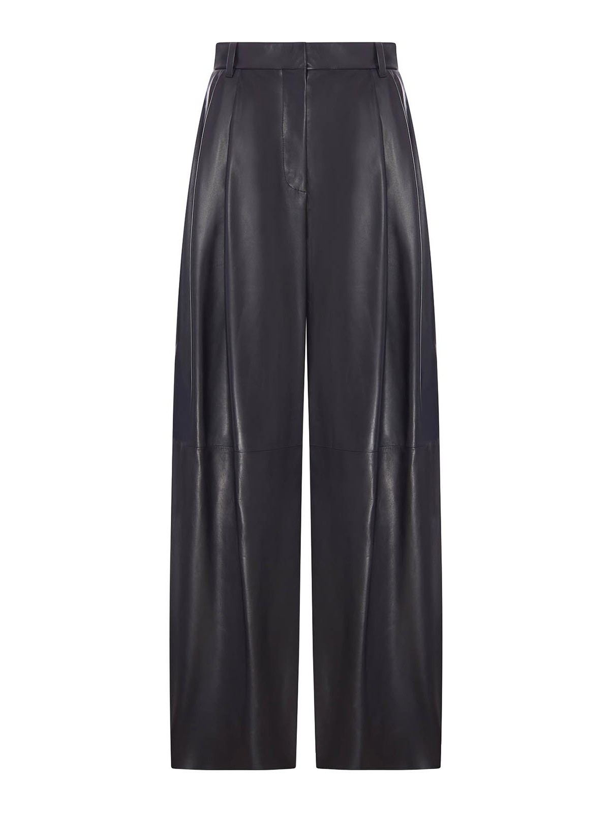 조르지오 아르마니 Pleats casual 와이드 캐주얼 팬츠 여성 블루 26FW GW004209AF29330UB117