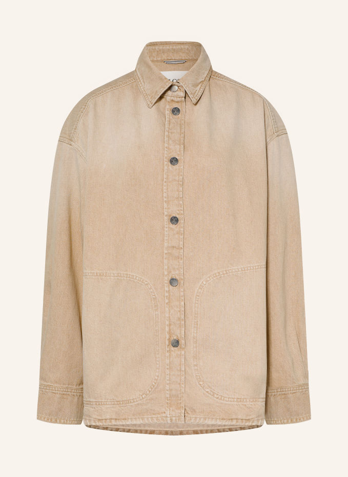 크오세드 Overshirt 셔츠 여성 브라운 100315908412000